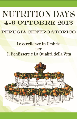 Perugia Nutrition Days - Centro storico @ Centro Storico | Perugia | Umbria | Italia